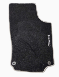 Opel Corsa C 2000-2006 - CLASSIC velours automatten met LOGO