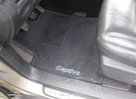 CLASSIC Velours automatten met logo Chevrolet Captiva I 2006-2015