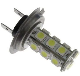 Wit licht LED Gloeilamp - H7 12V 18 SMD