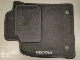 Opel Vectra C sedan 2004-2008 - CLASSIC velours automatten met LOGO