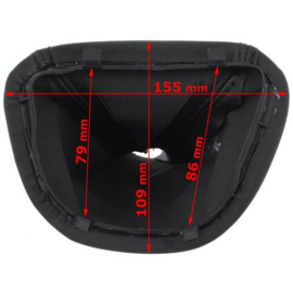 Mercedes Vito / Viano W639 2003-2014 Pookhoes, versnellingspook beschermhoes, zwart + frame