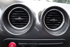 Seat Cordoba II / Ibiza III - verchroomde  aluminium ventilatieringen