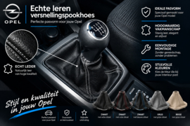 Opel Grandland 2021–2024 - Pookhoes, echt leder, Handgeschakeld