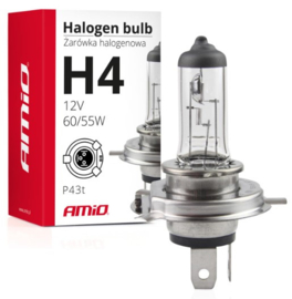 Halogeenlamp H4 12V 60/55W UV-filter (E4)