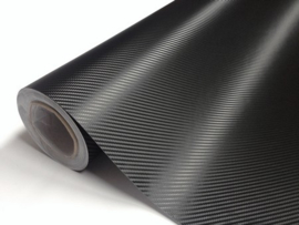 Folie Carbon 3D zwarte mat