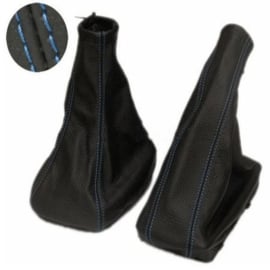 Opel Kadett E - Echt leder handremhoes