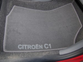 CLASSIC Velours automatten met logo Citroen C1 II 2014-2022