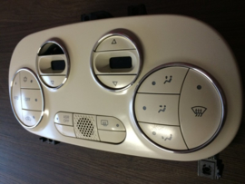 Fiat 500 Climatronic - Verchroomde aluminium Kachel ringen
