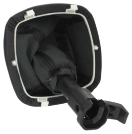 Mercedes V-klasse W447 / Vito III 2014 - 2022 Pookhoes, Versnellingspookafdekking, zwart, met frame en kunststof knopafdekking