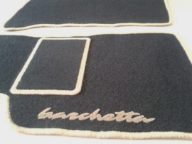 CLASSIC Velours automatten met logo Fiat Barchetta 1995-2005