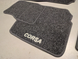 Opel Corsa B 1993-2000 CLASSIC velours automatten met LOGO