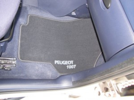 CLASSIC Velours automatten met logo Peugeot 1007