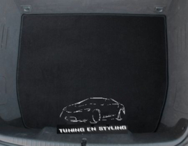 CLASSIC Velours Kofferbakmat  passend voor Audi TT  (8N) 1998-2006