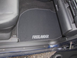CLASSIC Velours automatten met logo Land Rover Freelander I 1998-2006