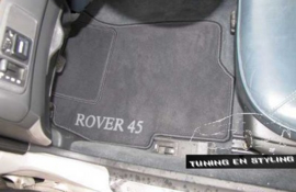 CLASSIC Velours automatten met logo Rover 45 2000-2005