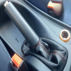 Fiat Stilo 2001-2008 - Echt leder handremhoes