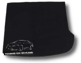 CLASSIC Velours Kofferbakmat passend Hyundai Santa Fe 2007-2010