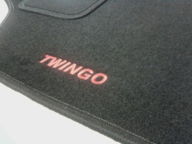 CLASSIC Velours automatten met logo Renault Twingo I 1993-2006