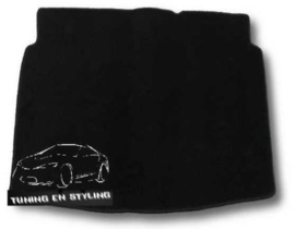 CLASSIC Velours Kofferbakmat passend Peugeot 207 Hatchback 2006-2012