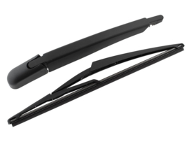 Renault Clio II 1998-2005 - Ruitenwisserarm achter + blad, achter ruitenwisser