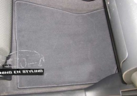 CLASSIC Velours automatten Toyota Corolla Verso I 2001-2004