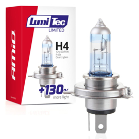 Halogeenlamp H4 12V 60/55W LumiTec LIMITED +130%