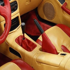 Honda CRX del sol 1992-1997 - Echt leder pookhoes