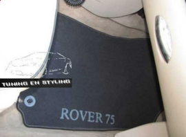 CLASSIC Velours automatten met logo Rover 75 1999-2005