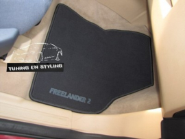 CLASSIC Velours automatten met logo Land Rover Freelander II 2007-2014