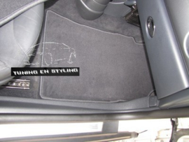 CLASSIC Velours automatten passend voor MINI Cooper I 2001-2006