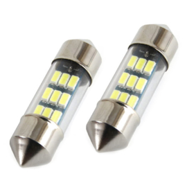 LED-lampen 9SMD Festoon C5W C10W C3W 31mm Wit 12V  interieur verlichting