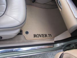 CLASSIC Velours automatten met logo Rover 75 1999-2005