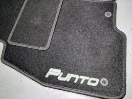 CLASSIC Velours automatten met logo Fiat Grande Punto 2005-2010