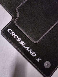 Opel Crossland X vanaf 2017- - CLASSIC Velours automatten met logo