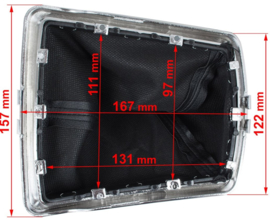 Opel Zafira B 2006-2015 - Pookhoes met GROTE frame