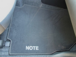 CLASSIC Velours automatten met logo Nissan Note I E11 2005-2012