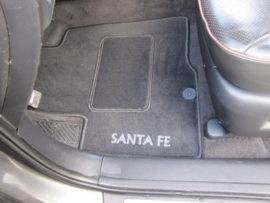 Hyundai Santa Fe II 2006-2010 - Bijpassende set CLASSIC Velours automatten