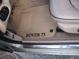 CLASSIC Velours automatten met logo Rover 75 1999-2005