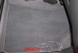 CLASSIC Velours automatten met logo Kia Picanto I 2004-2011