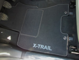 CLASSIC Velours automatten met logo Nissan X-Trail T31 2007-2014