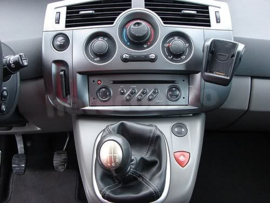 Renault Scenic II 2003-2009 - Echt leder pookhoes