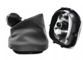 Pookhoes met pookknop en chrome frame Volkswagen Caddy 6 vers.