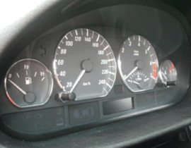 BMW E46 - Verchroomde aluminium Tellerringen