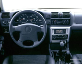 Opel Frontera B  - verchroomde  aluminium tellerringen
