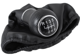 Audi A4 B6 2000-2004 - leder pookhoes met pookknop