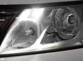 Standaard T5 W1W 12V High Power LED-lampen 1w SMD 2stuks.