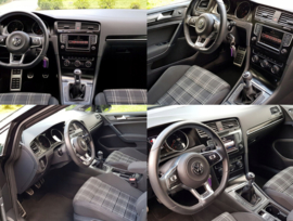 Volkswagen Golf 7 2013–2019 - Echt leder pookhoes, schakelpookhoes