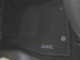 CLASSIC Velours automatten met logo Nissan Juke 2010-2019