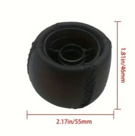 SAAB 9-5 1995-2010  Pookknop van leer 5-versnellingen
