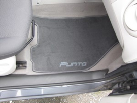 CLASSIC Velours automatten met logo Fiat Punto I 1993-1999